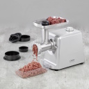 Профессиональная мясорубка 2500W 2 скорости производительность 2.5 кг мин насадка для колбас форма для печенья толкатель FW 2500 02873 Caso