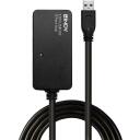 Lindy 43159 USB 3.0 ilginimo centras 10m, 3 jungtys, juodas