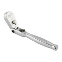 &frac14;&Prime; PIEDZIŅAS MUCIŅU ATSLĒGA AR GROZĀMU GALVIŅU, 1/4" DRIVE FLEX HEAD RATCHET, 4932479648 MILWAUKEE
