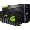 Green Cell Pingemu muundur INV16, 500W, 12V/230V, puhas siinuslaine, USB port, pingekaitse