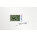 Uni-T A12T temperatūras un mitruma mērītājs, 4.5" LCD, -10&deg;C ~ 50&deg;C, 20% ~ 95% RH, pulkstenis, trauksme, 12/24h režīms