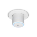 Wi Fi 6 prieigos ta&scaron;kas mesh AP 802.11ax 6 erdviniai srautai iki 140 m&sup2; aprėptis 300+ įrenginių PoE GbE montavimas ant sienos stulpo stalo IPX5 U6 Mesh Baltas Ubiquiti