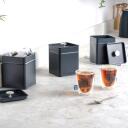 Salter kannu komplekts BW124591EU7, 1,6l, oglekļa tērauds, zila, 3 daļas, viegli tīrāmi, moderns dizains