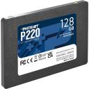 Patriot Твердотельный накопитель P220 P220S128G25, 128 ГБ, 550 МБ/с, 480 МБ/с, 2,5''