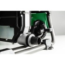 Bezvadu galda zāģis, HIKOKI, C3610DRJW4Z, 36 V, 254 mm, bezsuku motors, ātra bremzē&scaron;ana, liela darba virsma.