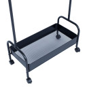 Drēbju pakaramais FRASER 74x35xH168cm, melns 17513