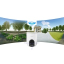 Ezviz H8C Pro CS-H8c-Pro-4K Āra 8MP 4K Pan & Tilt 360° Wi-Fi Kamera MicroSD / Krāsu Nakts Redze / Aktīva Aizsardzība Balts