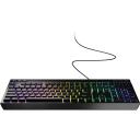 Genesis Membrānas spēļu klaviatūra 530 NKG-2332, 114 taustiņi, RGB apgaismojums, USB-A, QWERTY, melna