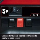 Bezvadu gaisa kompresors PRESSITO 18/21, EINHELL, 4020467, 18 V, digitālais spiediena rādītājs, automātiskā izslēg&scaron;anās funkcija