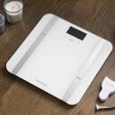 Cecotec Viedie vannas istabas svari 9400 Full Healthy 4088, 180 kg, 100 g, LCD, Rūdīts stikls, Balti, Četri sensori, BIA analīze