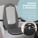 Homedics &Scaron;iatsu masāžas krēsls SBM-180H-EU, 10 programmas, sildī&scaron;ana, maiņstrāva, akumulators, pelēks