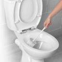 Beldray Tualetes birste LA080714UFFEU7, balta, plastmasa, 37.5x13.5x13.5cm, antibakteriāla, neslīdo&scaron;s turētājs