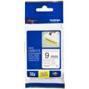 Brother TZe-S221 Laminaatlint, tzes221, 9mm, 8m, veekindel, ekstra tugev isekleepuv