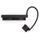 Nzxt Kraken 240 RGB RL-KR240-B1, 240mm, 2x120mm, 2.7mmH2O, 0.75mmH2O, FDB, RGB, TFT-LCD, 400mm toru