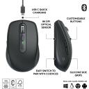 Logitech USB hiir MX Anywhere 3S 910-006929, 8000DPI, 6 nuppu, Bluetooth, laaditav, grafiit