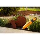 STIGA Transplanter Trowel pārstādī&scaron;anas lāpstiņa sēklu sē&scaron;anai un stādu pārstādī&scaron;anai nerūsējo&scaron;ais tērauds ergonomisks rokturis 2H1410001/ST1