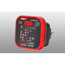 Uni-T elektripistiku tester UT07A-EU, 230 V, <18 mA, 50 Hz ~ 60 Hz, maapinnaga, &otilde;ige &uuml;henduse indikaator, neutraalne juht tr&uuml;kis