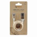 Sbox USB kaabel IPH7-G, 1,5 m, 2.0, 480 Mbit/s, USB A, Lightning, Mees, Sirge, iPhone 5, 6, 7, iPad