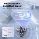 Беспроводной ручной противоклещевой пылесос с мощностью 250 W и напряжением 28.8 V BD7 Pro Double Cup Anti-mite Grey Jimmy