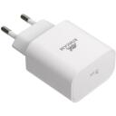 Rivacase мобильное зарядное устройство PS4101 W00, 110-240V, 1м, 1xUSB Type-C, быстрая зарядка, универсальное