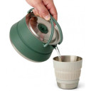 Salokāma Tējkanna DETOUR Stainless Steel Collapsible Kettle 1,6L, Laurel Wreath Green, 9327868160792 SEA TO SUMMIT