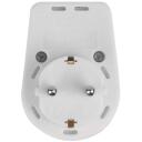 Emos L&uuml;litiga pistik P00262, 1x2P+PE, 3680W, IP20, laste kaitse