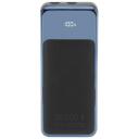 Rivacase Power Bank VA1080, 30000mAh, 65W, LCD, 2xUSB-A, 2xUSB-C, Литий-полимер, черный/синий