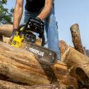 Grandininis pjūklas 45cc, POWERPLUS, POWXG10246, Pjovimo ilgis: 450 mm, Automatinis tepimas, Maža atatranka