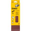 Dewalt Multi-Purpose Sanding Belt DT3628-QZ 75mm x 533mm 100G, 3 vnt, aliuminio oksido grūdai, kar&scaron;čiui atsparus, dulkėms atsparus