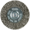 Diskveida birste 65mm, 1/4" HEX gofrēti tērauda sari D-76629 MAKITA