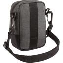 Case Logic Kaste 3205278, 10.9x6.6x19.0cm, 0.11kg, obsidiāns, polsterēts nodalījums, kabata ar rāvējslēdzēju