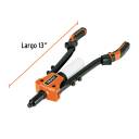 Lieljaudas rokas kniedētājs ar maināmām sprauslām 2,5-6,5 mm RE-TI TRUPER