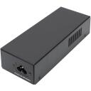 Digitus PoE inžektors DN-95109, 85 W, 1 x RJ-45, AC 100-240 V, 56 V, melns
