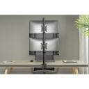 Gembird LCD monitori kinnitusk&auml;si MA-D2-02, 2 monitorit, 17-32 tolli, 9 kg, VESA 75 x 75/100 x 100, must