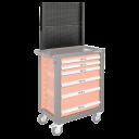 Stovas įrankiams (2 vnt.), 65,2x61x5,5cm YT-09072 YATO