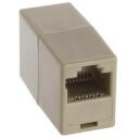 Sbox INLINE-CUPLER/R, RJ-45 F, RJ-45 F, Cat 5e, balta