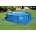 Bestway Baseina dibena aizsardzība 7354551, 48.8cm, zila, PE100, izmērs 4.88x4.88m, piemērots baseiniem 457cm