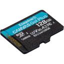 Kingston Kaart SDCG4/128GB, 128 GB, 200 MB/s, A2, U3, V30, SD adapter, exFAT, UHS-I, Class 10