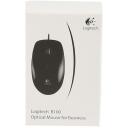 Logitech USB optiline hiir B100/910-003357, 800 DPI, 3 nuppu, 1.8m kaabel, ambidekstriline, must