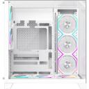 Gamemax Korpus INFINITY PRO WH, 1 x 3.5", 3 x 2.5", 7, 1 x USB 3.0, 1 x USB-C, 1 x k&otilde;rvaklapid, valge, ATX