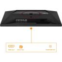 Aoc Монитор 24G4ZR, 1920 x 1080, 240 Гц, 1 мс, Fast IPS, G-Sync, HDR10, Эргономичный дизайн