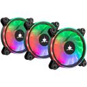 White Shark Dzesētājs NEBULA-2-B, 120x120x25mm, RGB, 12V, 2000mW, 25dB, 31CFM, Hidrauliskais, 1100&plusmn;10%, 5-12V, 270-720&plusmn;10mA
