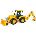 Bruder Kaevur JCB 4CX BR-02428, 1:16, kollane, plastmass, sobib alates 3. eluaastast, ilma akudeta