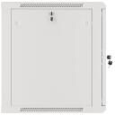 Lanberg Seinale kinnitatav rack WF01-6612-10S, 600x600mm, 12U, max. 60kg, IP20, klaasuks, 4 vertikaalset riba