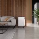 Nutikas Wi-Fi õlitäitega radiaator „Edge” puldiga, 2000 W kuni ~20 m² Valge DUUX