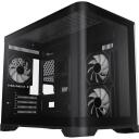 Gamemax Korpus HYPE-M BK, 2 x 3.5", 3 x 2.5", 4 laiendusslotti, ATX, 2 x USB 2.0, 1 x USB 3.0, 1 x k&otilde;rvaklapid