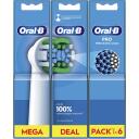 Oral-B Precīzās Tīrī&scaron;anas Zobu Birstes Uzgaļi EB20RX-6, 6 gab, balta