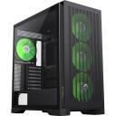 Gamemax Korpus LEADER 2 BK, 2 x 3.5", 3 x 2.5", 7/5, E-ATX, 2 x USB 3.0, 1 x USB-C, 1 x k&otilde;rvaklapid