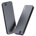 Natec HDD cietā diska korpuss NKZ-1953, 33mm, 9mm, 101mm, 37g, Alumīnijs, PVC, USB 3.1, 1 Gbit/s, M.2, USB Type-C, 2 TB, 1 disks