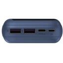 Navitel Power Bank PWR20 MX Blue, 20000mAh, 3.7V, 74Wh, 2 USB-A porti, kahepoolsed USB-C port